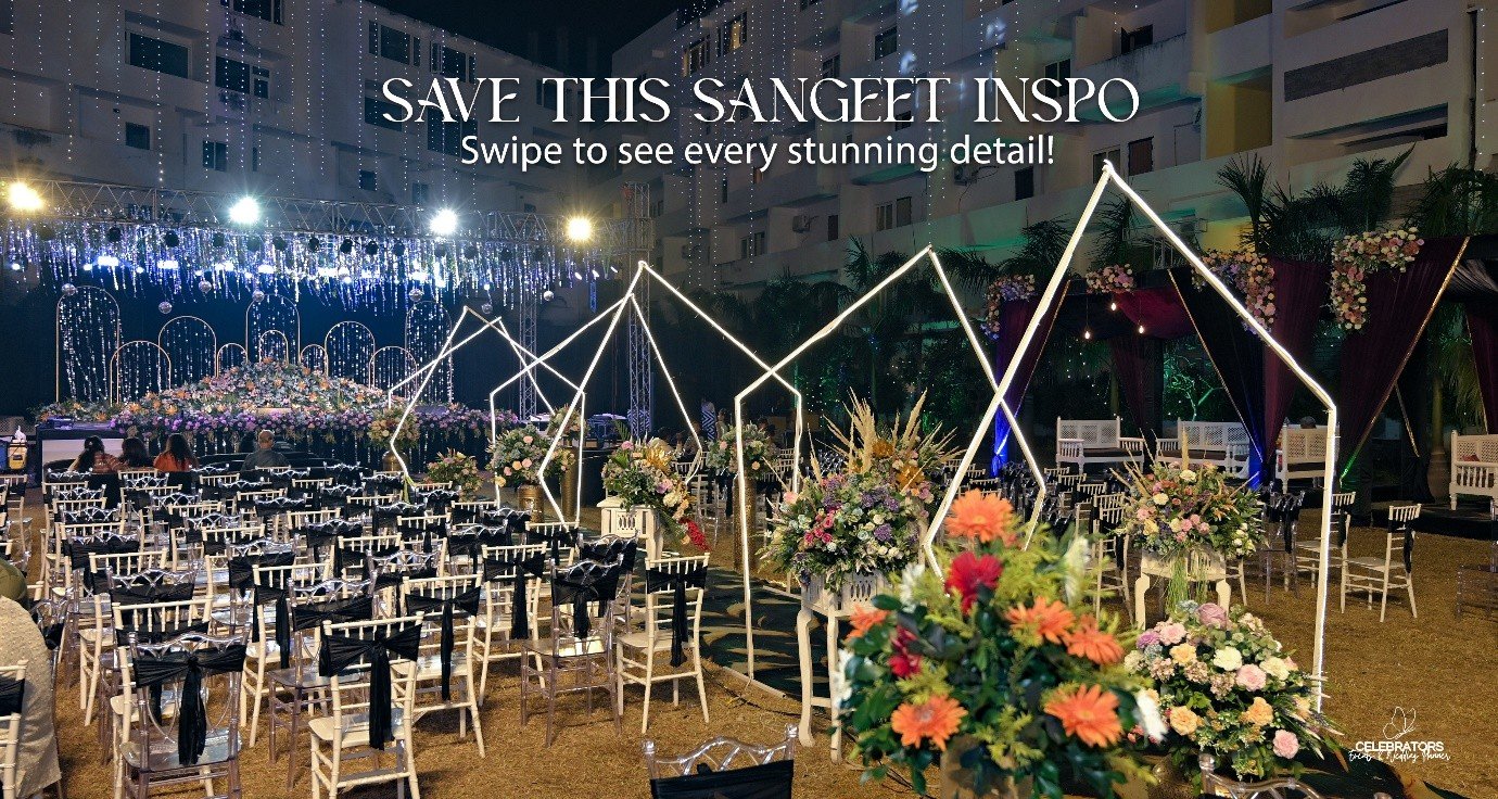 Celebration venue styling by Celebrators
