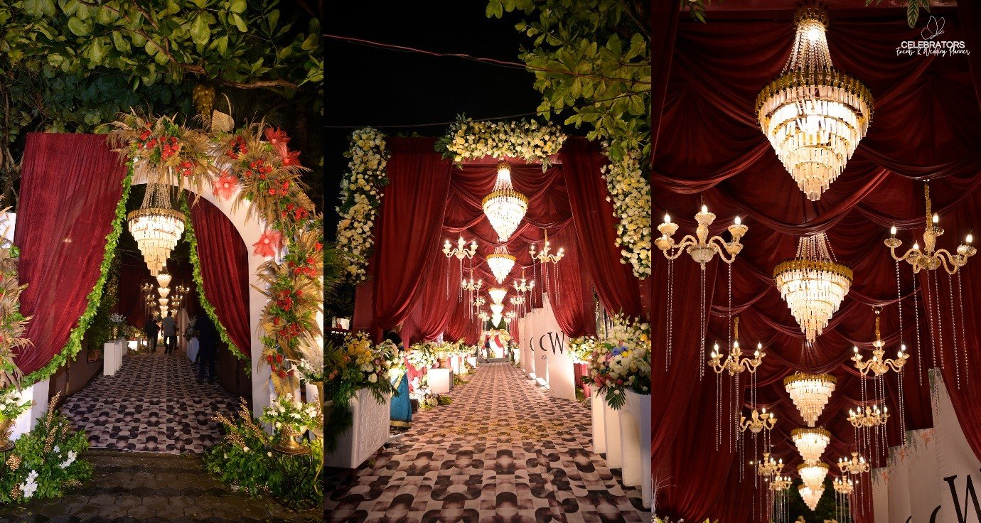 Grand event entrance by Celebrators